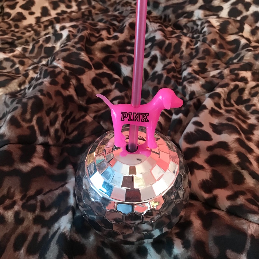 VS Pink Disco Ball Cup